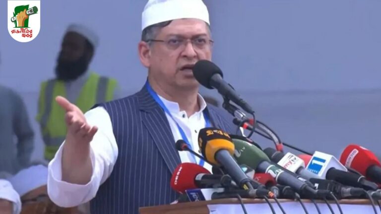 সংবিধানে ‘মহান আল্লাহর ওপর পূর্ণ আস্থা’ পুনর্বহালের ঘোষণা সালাহউদ্দিনের 